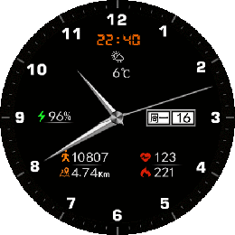 【GTR2/2e】暗夜黑主题表盘