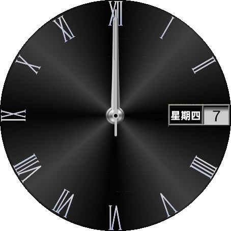 【GTR2/2e】黑色罗马表盘