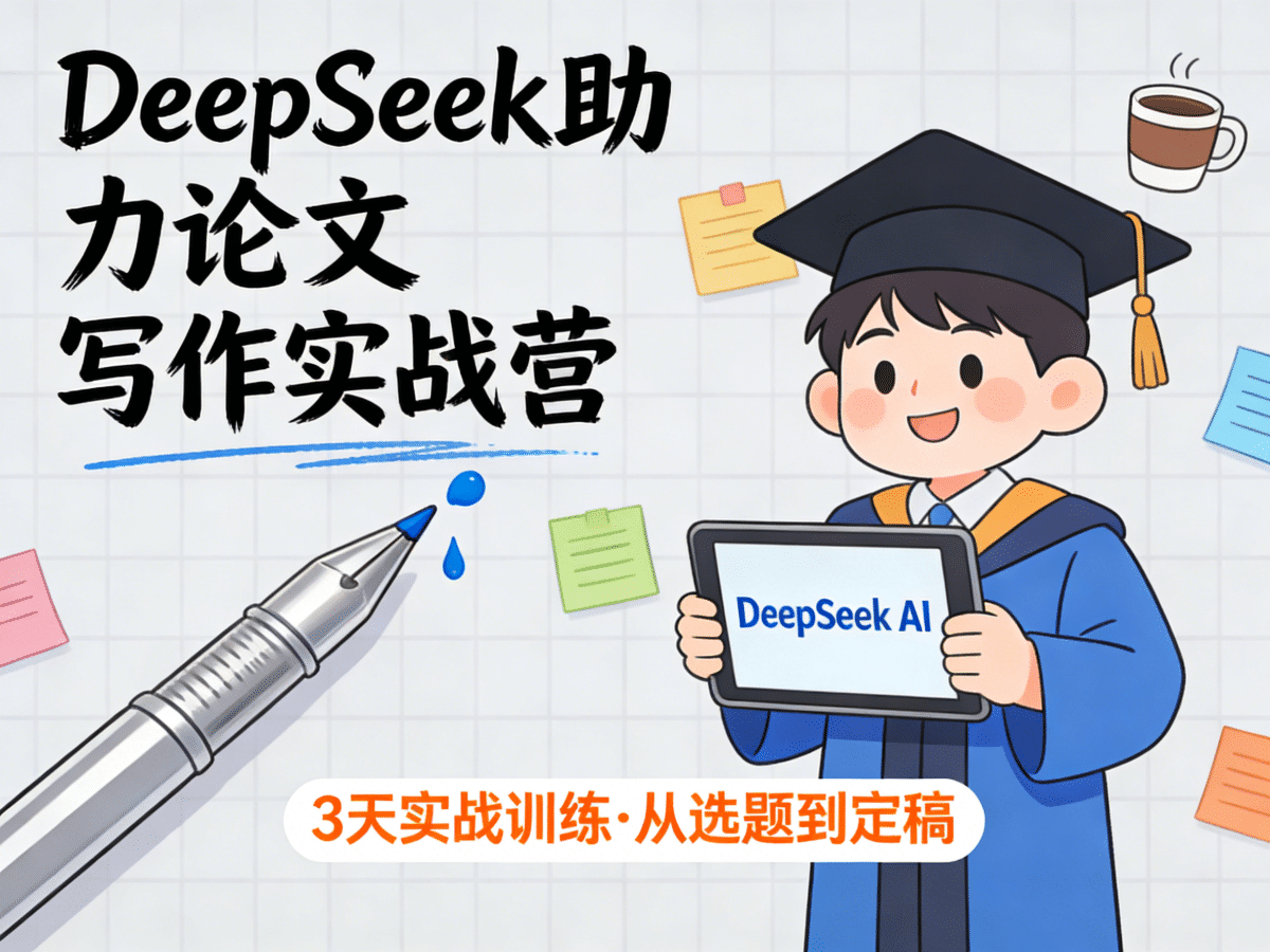 DeepSeek助力论文写作实战营 - 槿篱博客