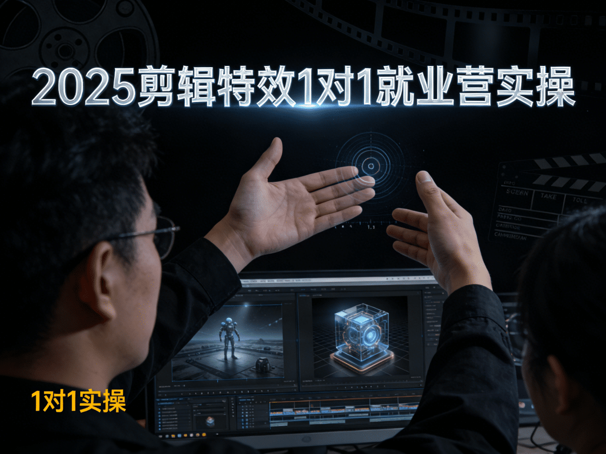 2025剪辑特效1对1就业营实操 - 槿篱博客