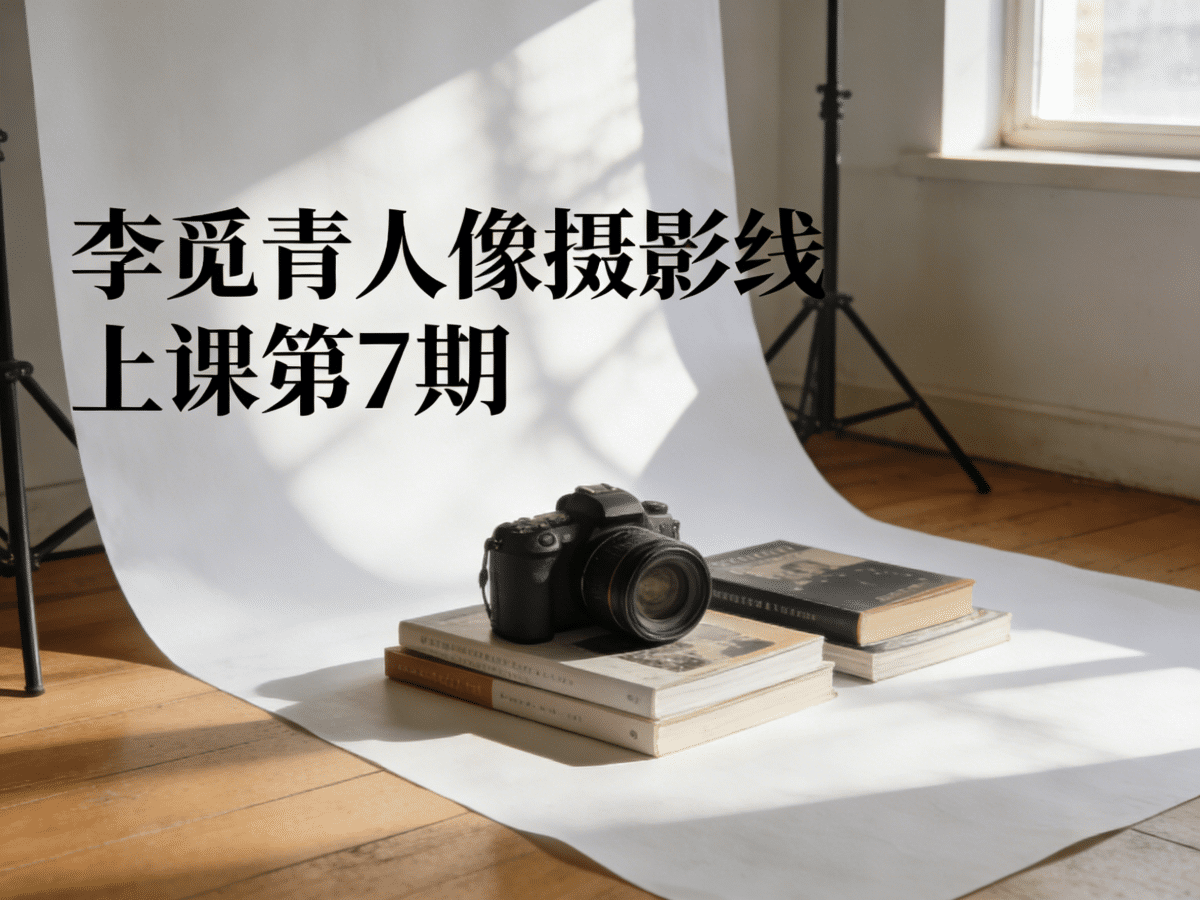 李觅青人像摄影线上课第7期 - 槿篱博客