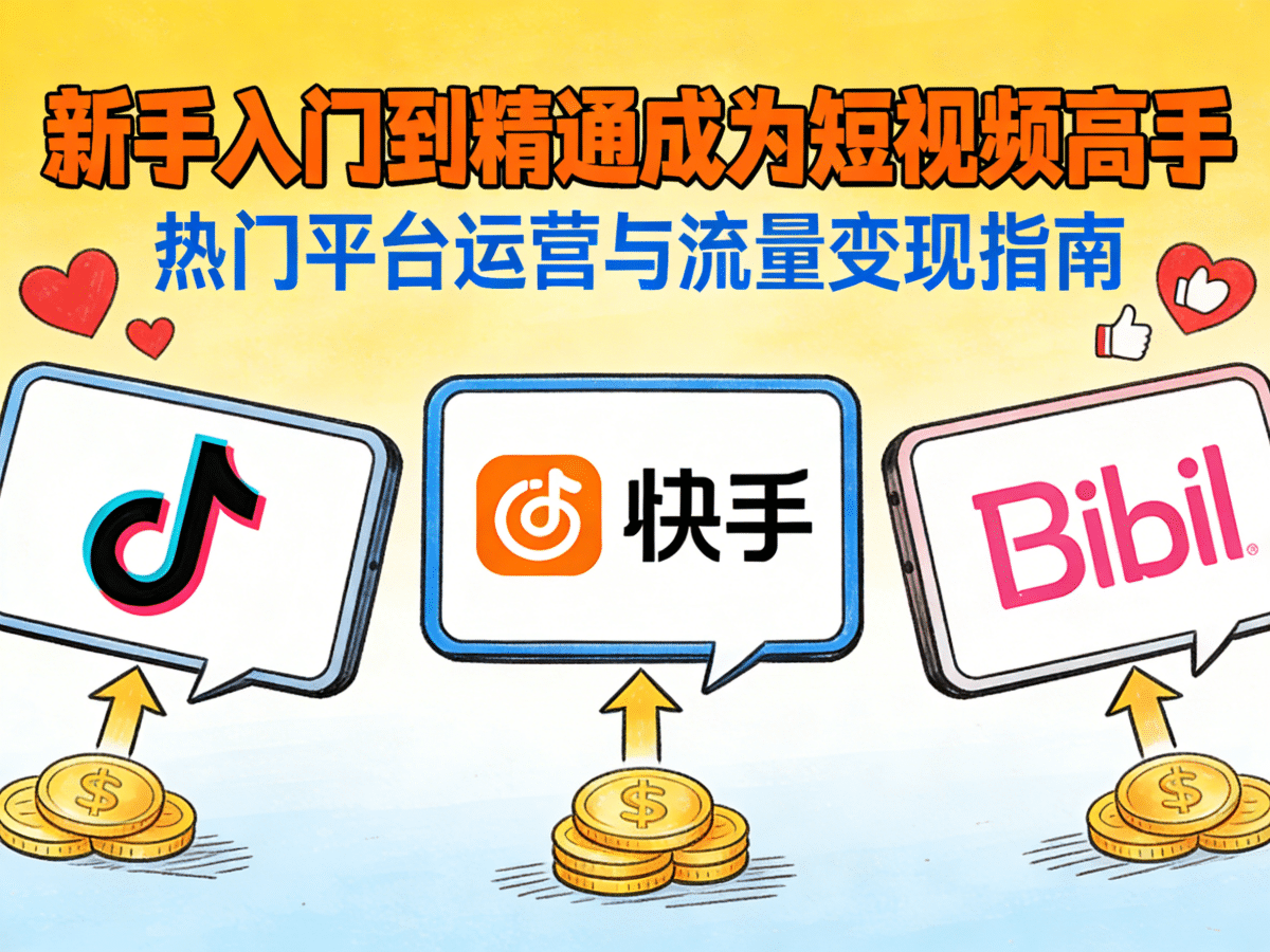 新手入门到精通成为短视频高手 - 槿篱博客