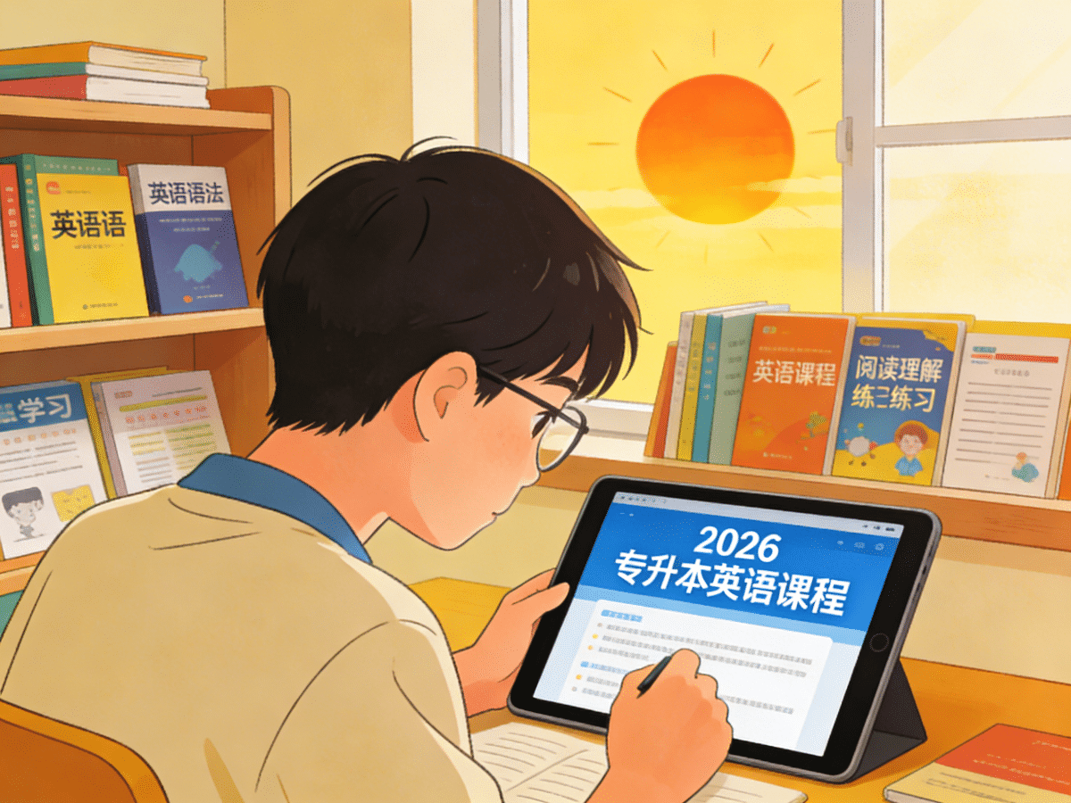 2026专升本英语课程 - 槿篱博客