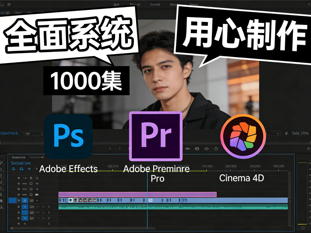 AE、PR、C4D教程1000集 最全面 最用心的教程 - 槿篱博客
