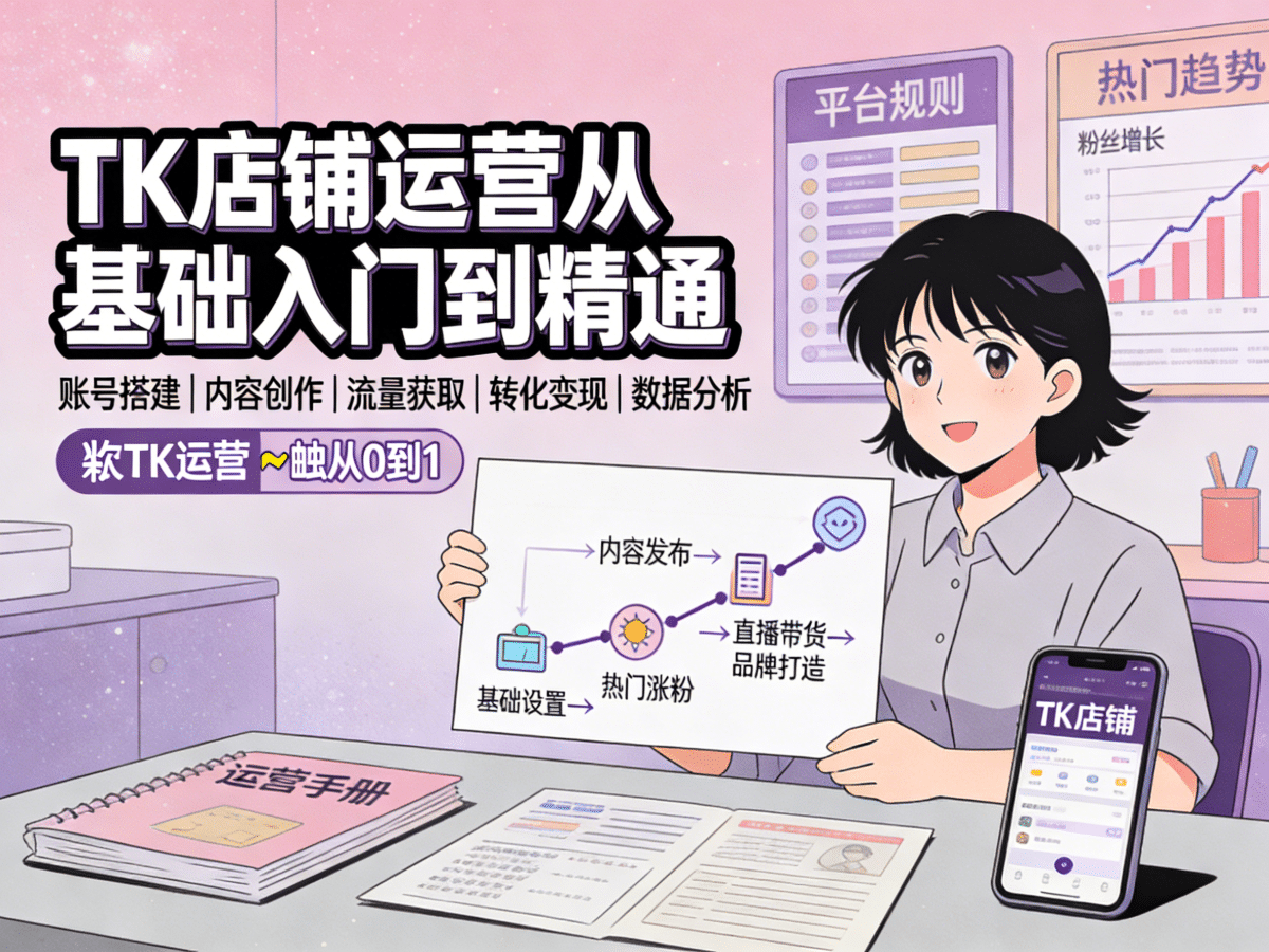 TK店铺运营从基础入门到精通 - 槿篱博客