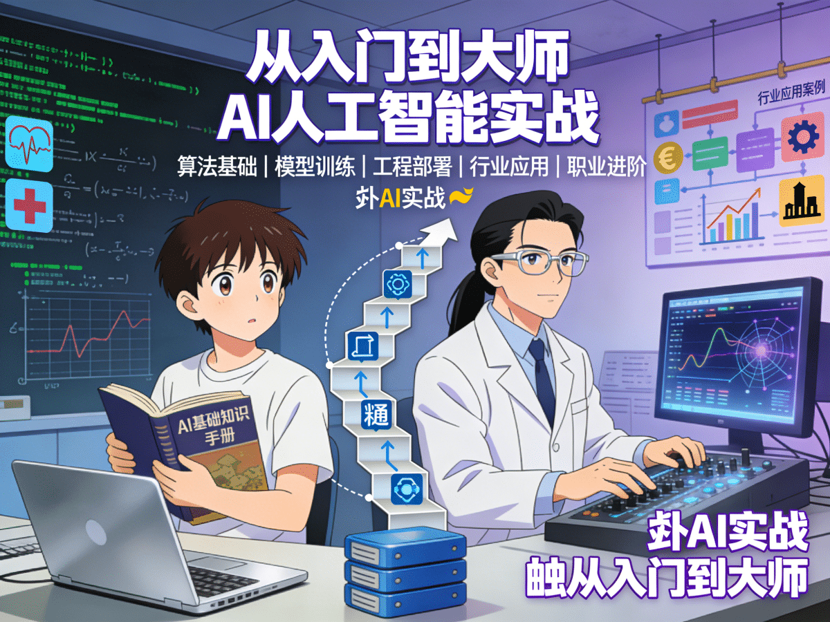 从入门到大师AI人工智能实战 - 槿篱博客