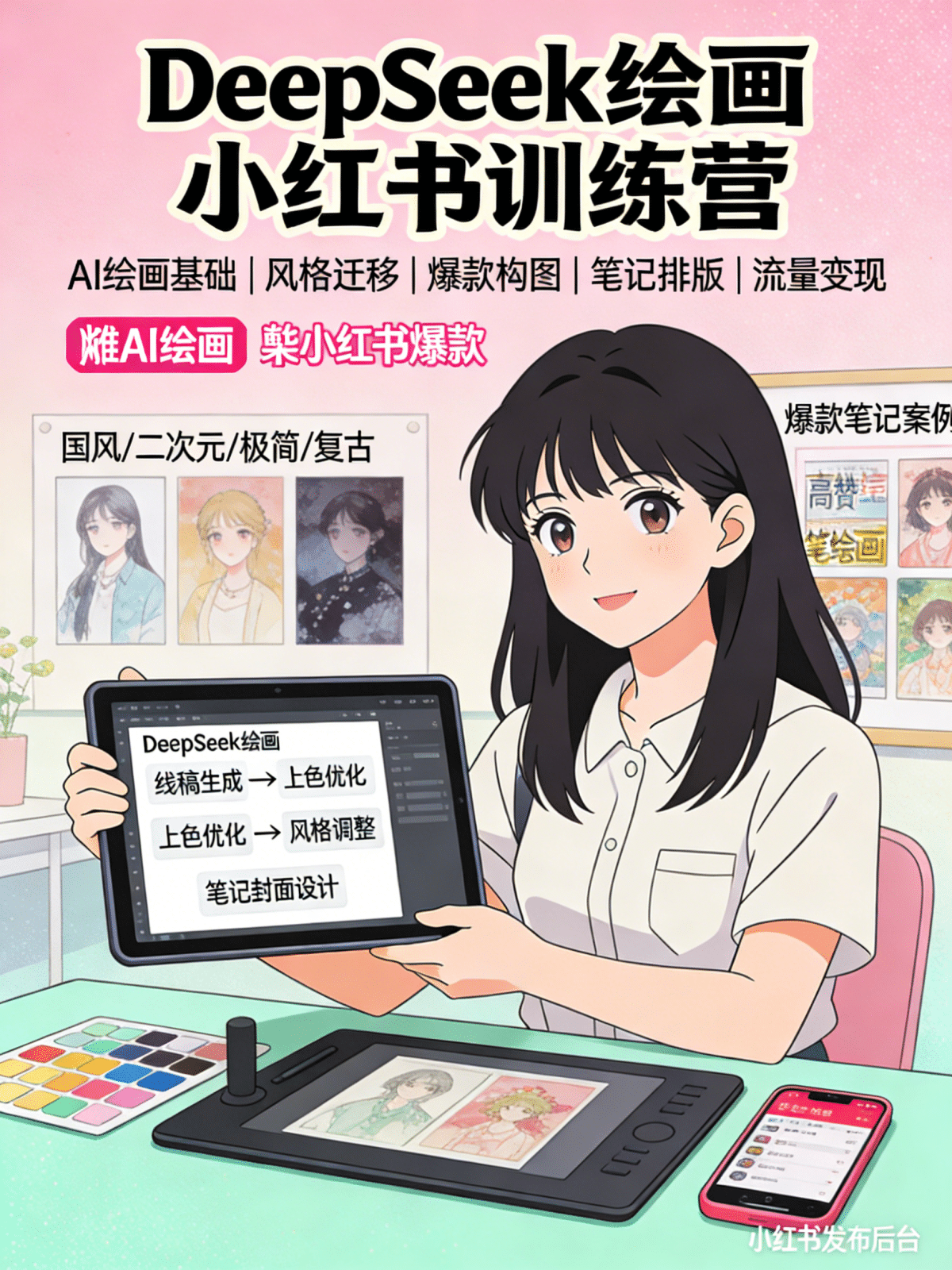 DeepSeek绘画小红书训练营 - 槿篱博客