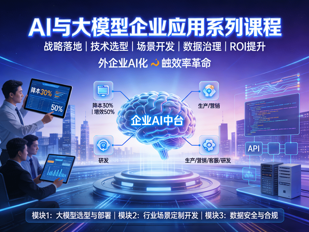 AI与大模型企业应用系列课程 - 槿篱博客