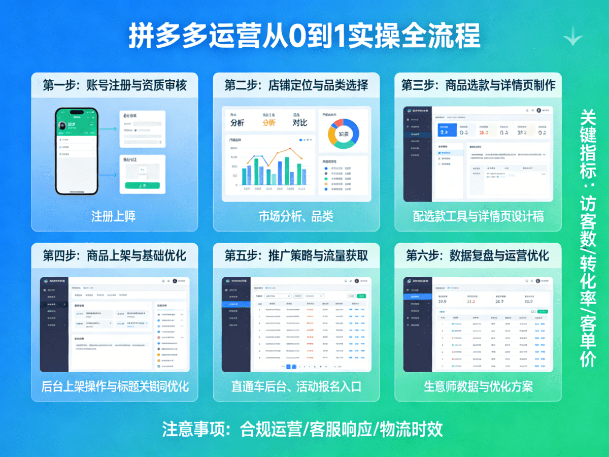 拼多多运营从0到1实操全流程 - 槿篱博客