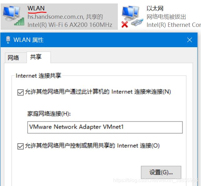 仅主机模式能联网