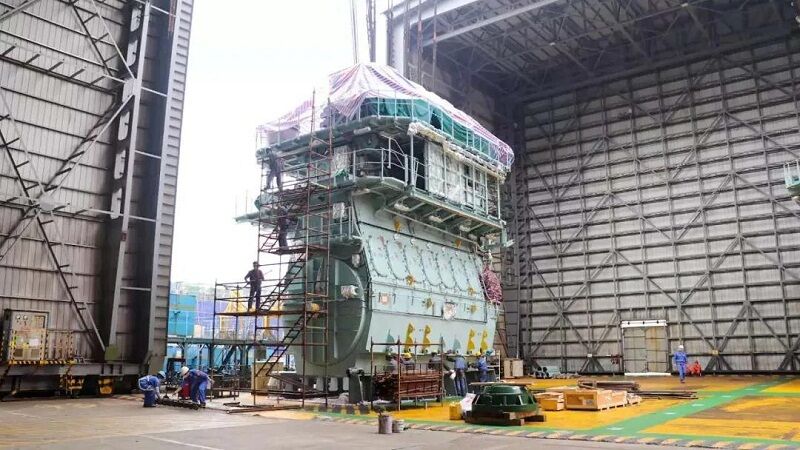 船舶主机启动过程