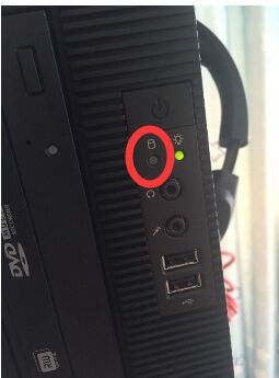 台式机关机之后主机的灯不灭