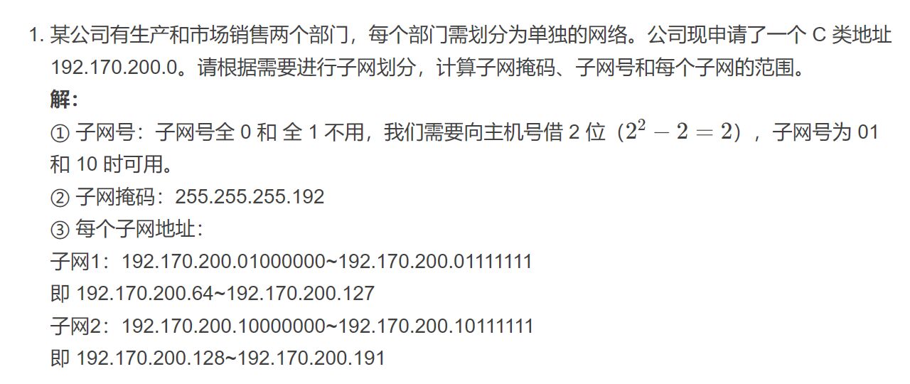 子网主机怎么算