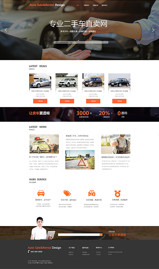 二手车网站怎么建设的